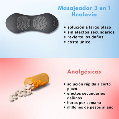 Masajeador Triple Fusión Healovia®