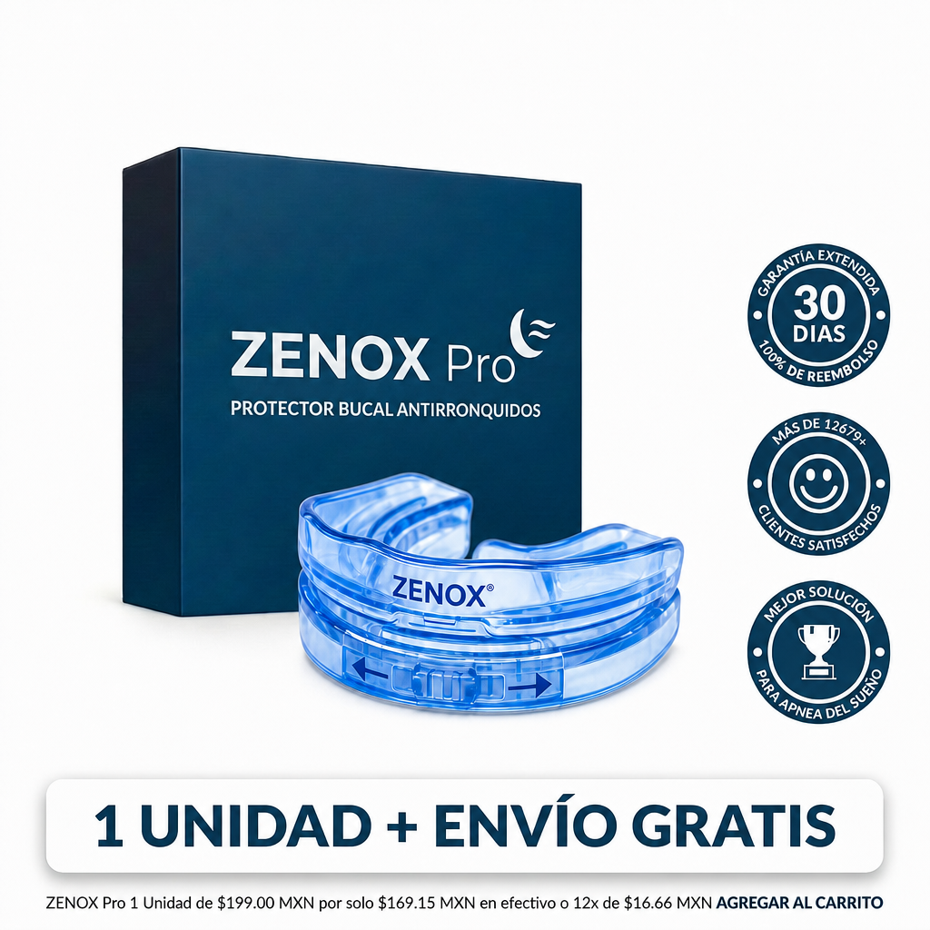 Zenox® Protector Bucal Anti-Ronquidos